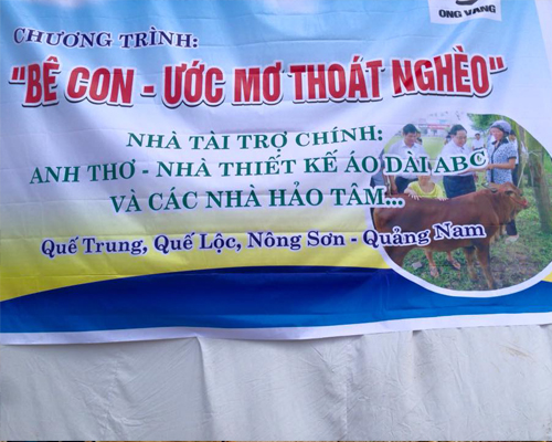 Phát Quà, Bê Và Heo Cho Người Nghèo Tại Nông Sơn - Quảng Nam (21/07/2015)
